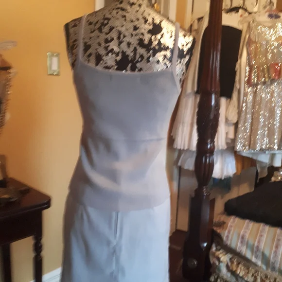 Silver mini skirt - Picture 4 of 9